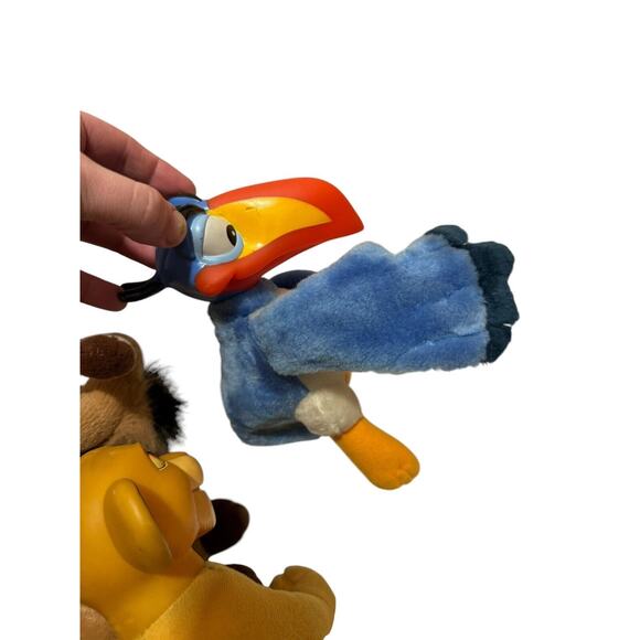 Disney Applause The Lion King Stuffed Plushes PVC Head Lot Of 6 - Picture 9 of 16